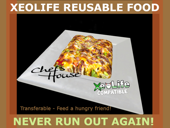 Xeolife Reusable Food - Chicken Casserole