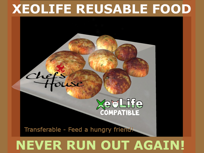 Xeolife Reusable Food - Vegan Rolls