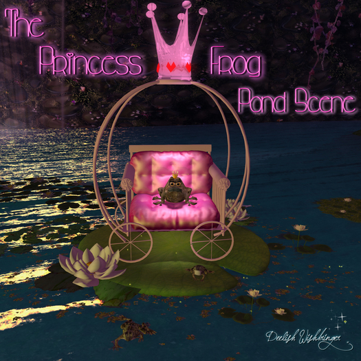 The Princess Frog Pond Scene 
