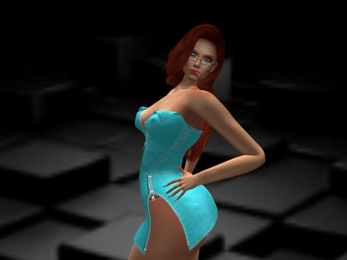 Label Difference - GUNSHOT TEAL DRESS BAG