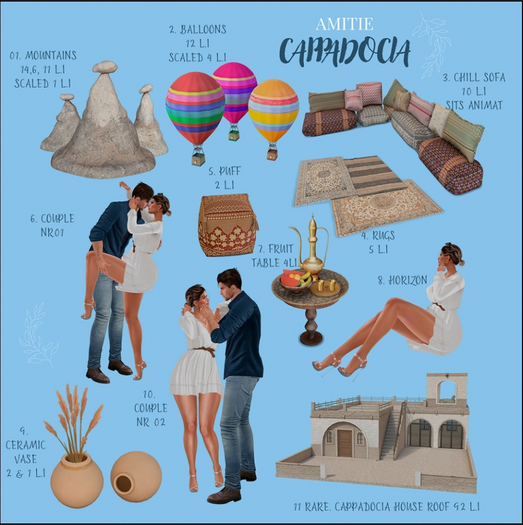 11. Amitie Cappadocia RARE