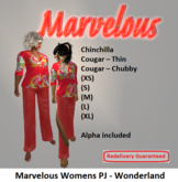 Marvelous Womens PJ - Wonderland