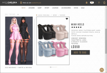 .miss chelsea. Miah Heels Colour Pack 1