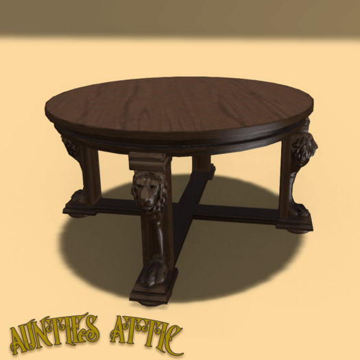 ATTIC - Lion Paw Table
