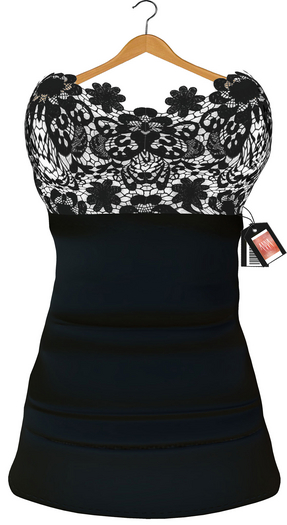 ANNA-Mira dress-Black