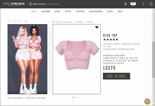 .miss chelsea. Riya Top Pink