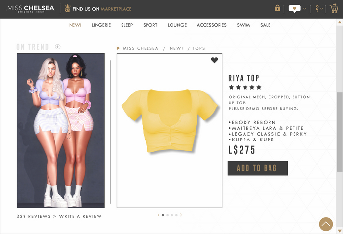 .miss chelsea. Riya Top Lemon