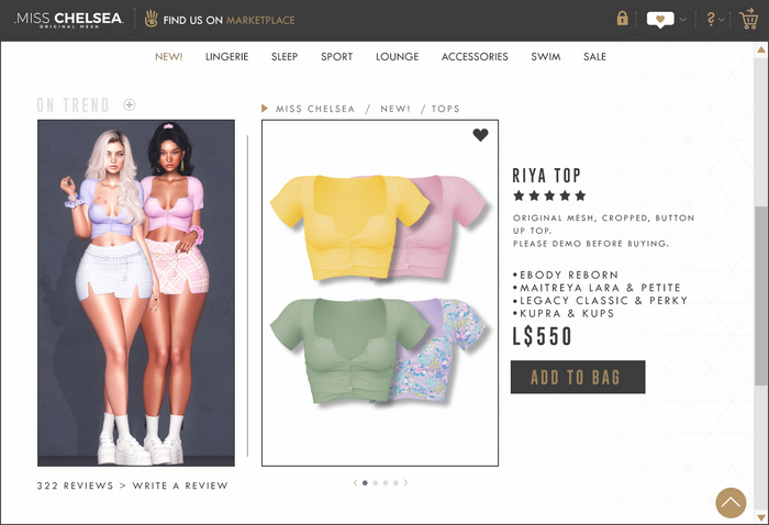 .miss chelsea. Riya Top Colour Pack 2