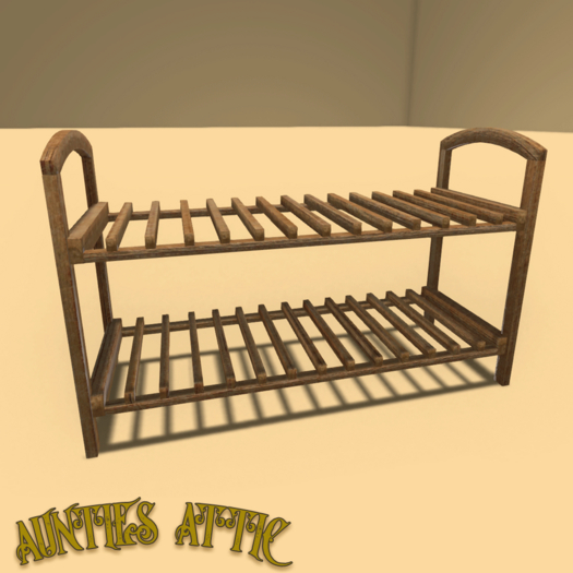 ATTIC - Wooden Shoe Rack