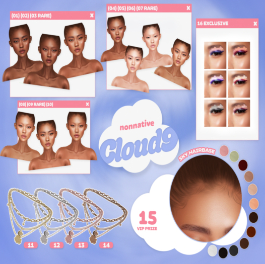 NNTVE - CLOUD9 GACHA (9) RARE