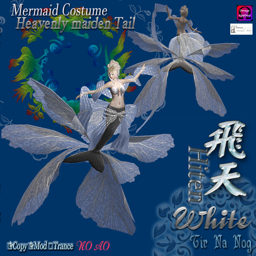 **TNN**Mermaid costume =Hiten= White