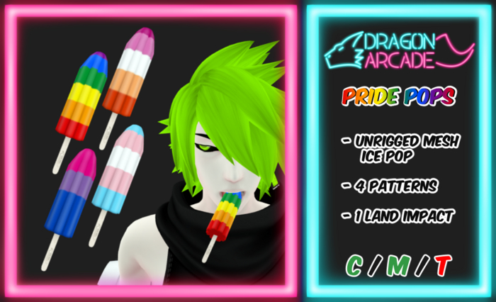 [DRGN ARCD] Pride Pops