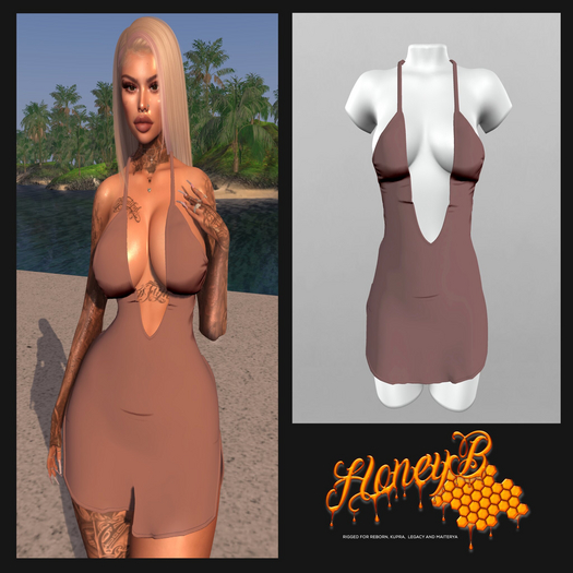 HB UNPACK ME MUAVE BABY DRESS