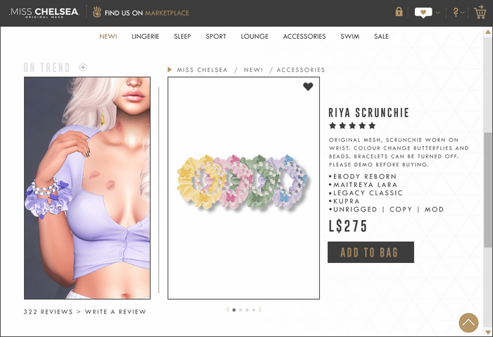 .miss chelsea. Riya Scrunchie Colour Pack 2