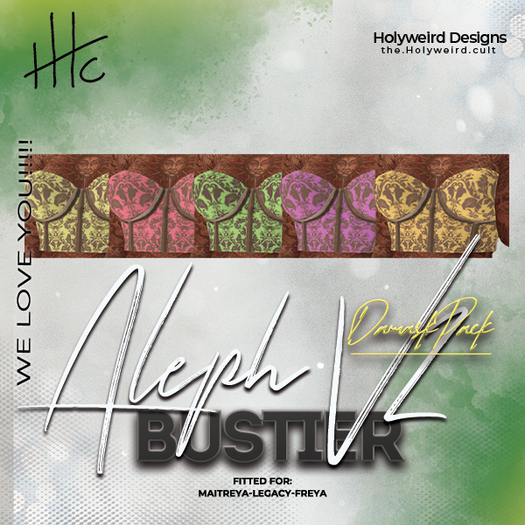 .:tHc:. Aleph Bustier V2 - DamaskPack