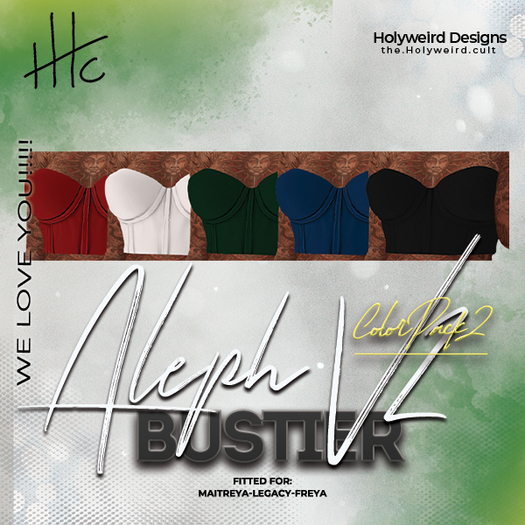 .:tHc:. Aleph Bustier V2 - ColorPack2