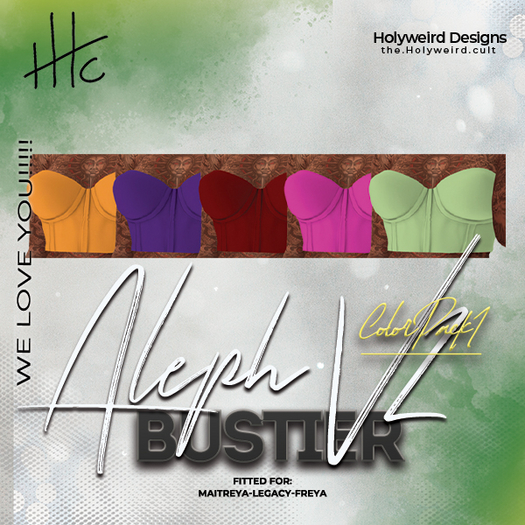 .:tHc:. Aleph Bustier V2 - ColorPack