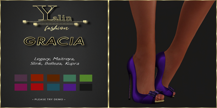 Yalin Fashion GRACIA Heels DEMO (add)