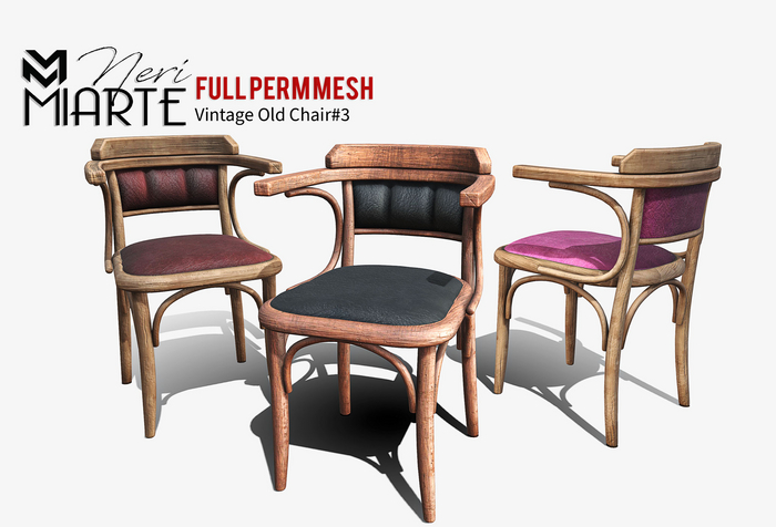 .::Neri M I A R T E ::.Full Permission Vintage Old Chair#3