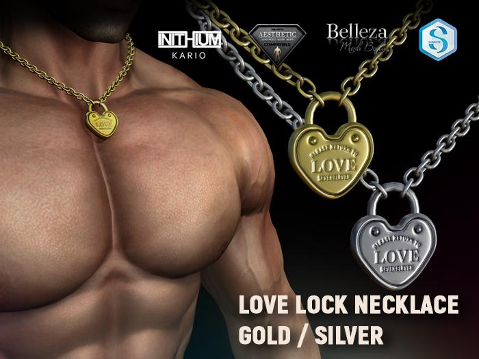 [7/11] Love Lock Necklace
