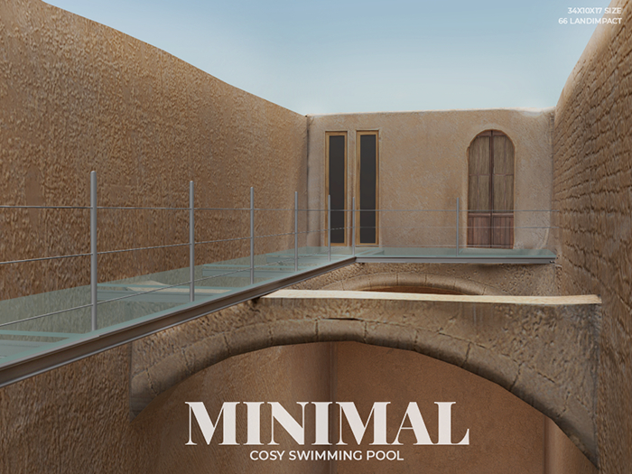 MINIMAL - Cosy Swimming Pool