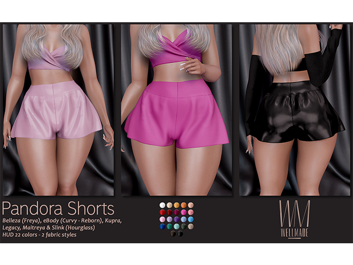 [WellMade] Pandora Shorts 