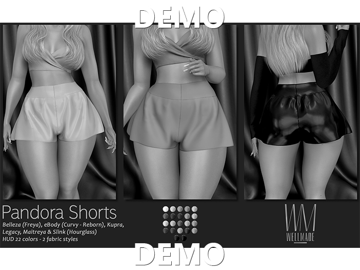 [WellMade] Pandora Shorts DEMO