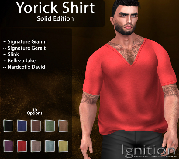Ignition Yorick Shirt Solid
