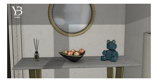 Y&B Geo Bear Blue