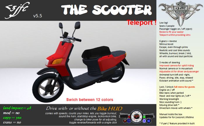 <3 JFC THE SCOOTER
