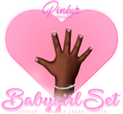 !! Pinky's Nails !! Babygirl Set ' Youth