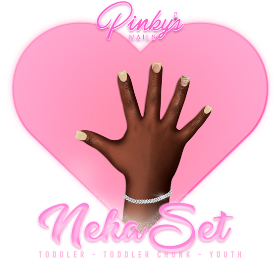 !! Pinky's Nails !! Nudity Set ' Youth