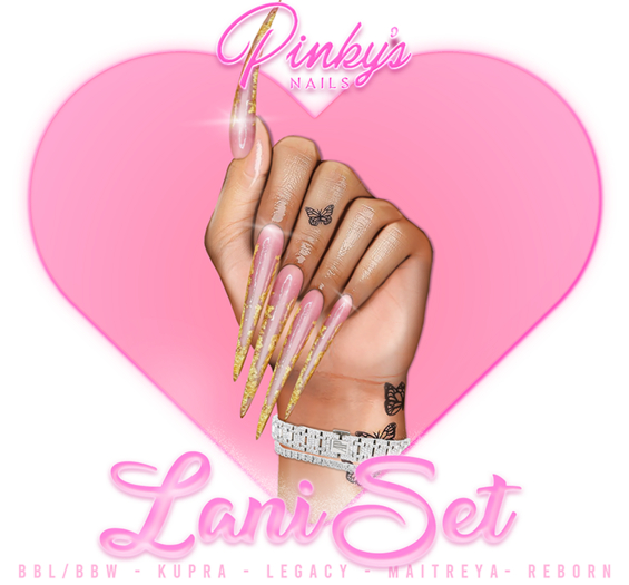 !! Pinky's Nails !! Lani Set ' Stiletto