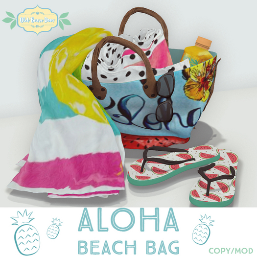 {OBD} Aloha Beach Bag
