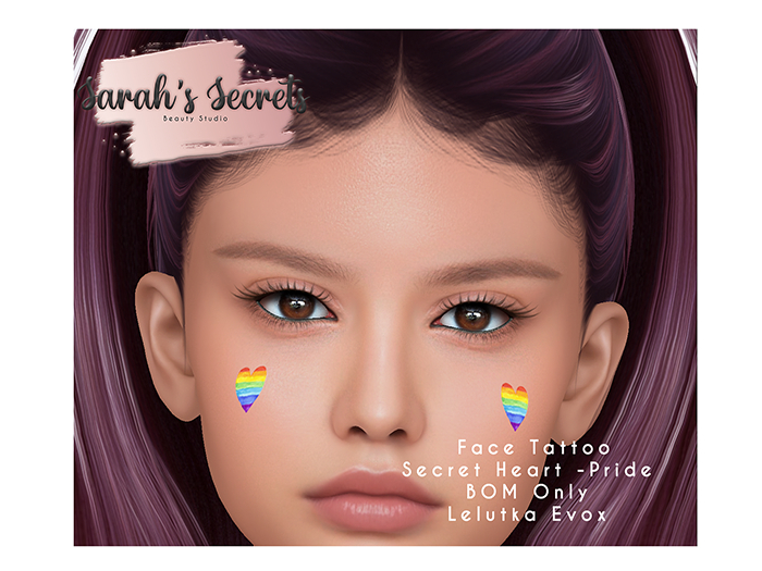 ::SS:: Tattoo Secret Heart Pride