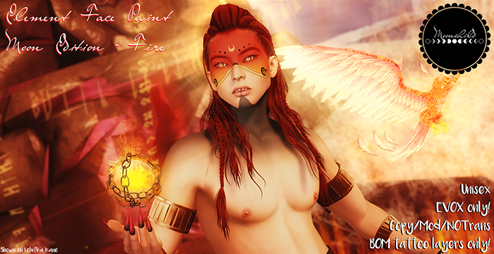 *Moonchild* Element Face Paint Moon Edition - Fire