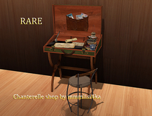 01**JPK Vintage Collection-Suitcase Desk- RARE