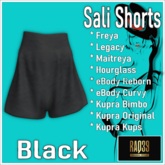 [R39] Sali Shorts-Black