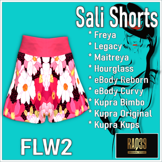 [R39] Sali Shorts-FLW2
