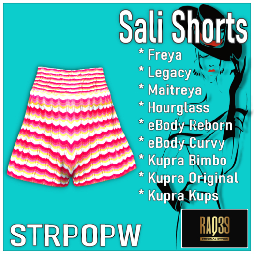 [R39] Sali Shorts-STRPOPW