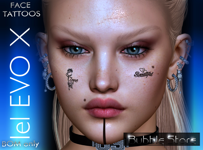 Bubble - LeL EvoX  Rose Face Tattoo BOM