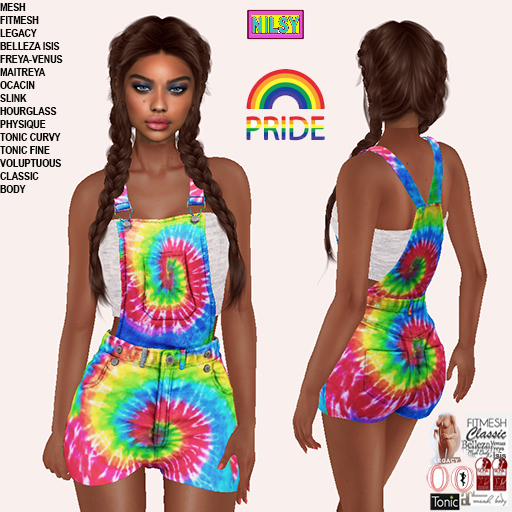 PRIDE OVERALLS,CL&MESH BODY