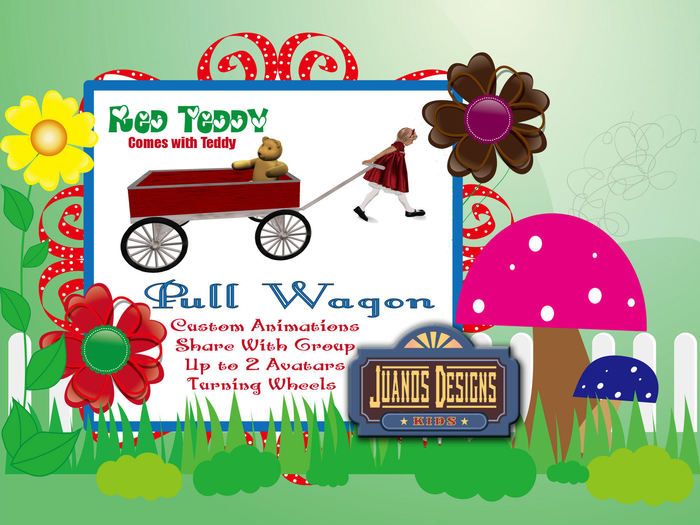 Little Teddy Wagon 