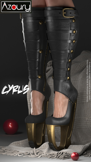 [DEMO] AZOURY - Cyrus Boots