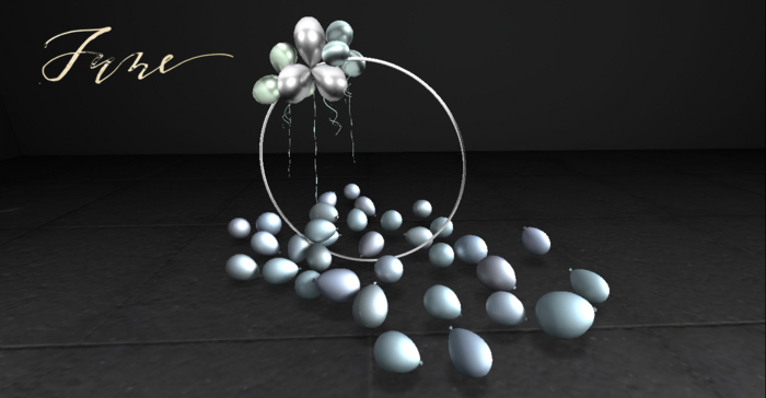 JUNE ~ 30 ballons Silver