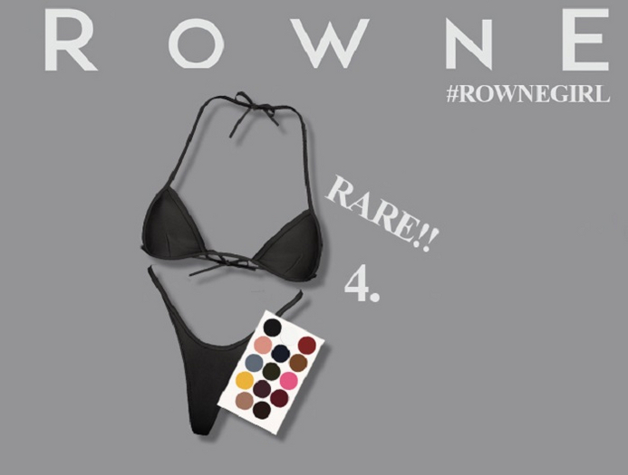 4. Rowne.Emina Bikini Set - Deluxe.Kupra RARE