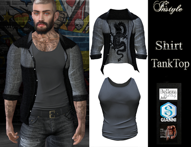 Sale 50%InStyle-Shirt&TankTop - v13(Athletic,Legacy,Jake,Gianni)