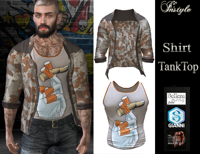 Sale 50%InStyle-Shirt&TankTop - v16(Athletic,Legacy,Jake,Gianni)