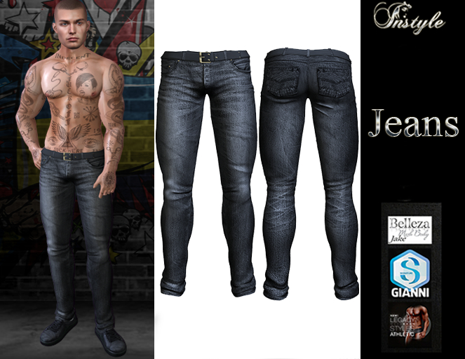 Sale 50%- Jeans - v2(Athletic&Legacy, Gianni, Jake)