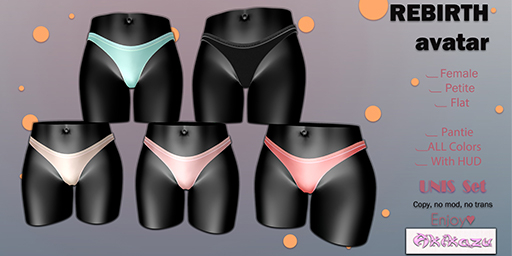 DEMO PANTIES UNIS